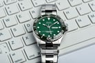 MIDO Ocean Star 200C M042.430.11.091.00 Men Automatic Green Dial Stainless Steel Strap-5