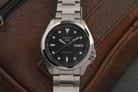 Seiko 5 Sports SRPE55K1 SKX Sports Style Automatic Black Dial Stainless Steel Strap-5