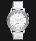 Adidas ADH3010 Watch Manchester White Dial White Leather Strap-0