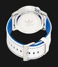 Adidas ADH3010 Watch Manchester White Dial White Leather Strap-2