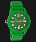 Adidas ADH3105 1969 Green Silicone Three-Hand Watch-0