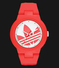 Adidas ADH3115 Aberdeen Multicolour Dial Red Rubber Strap Watch-0