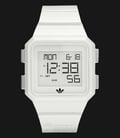 Adidas ADH4056 Peachtree Alarm White Rubber Strap Watch-0