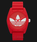 Adidas ADH6168 Santiago Red dial Red Silicone Strap-0
