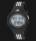 Adidas ADP3174 Uraha Digital Black and White Rubber Strap Watch-0