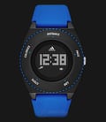 Adidas ADP3201 Runner Digital Blue Rubber Strap Watch-0