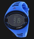 Adidas ADP3511 Adizero Digital Watch Blue Rubber Strap-0