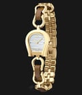 Aigner Perugina A07232 Ladies White Dial Gold Stainless Steel Strap-0