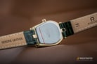 Aigner A07305 Ladies Silver Dial Green Leather Strap-5