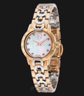 Aigner Cosenza A11214A Ladies White Mother of Pearl Dial Dual Tone Stainless Steel Strap-0