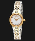 Aigner Cosenza A11218A Ladies White Mother of Pearl Dial Dual Tone Stainless Steel Strap-0