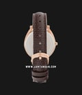 Aigner Florence A121202A Ladies Mother Of Pearl Dial Brown Leather Strap-2