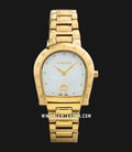 Aigner A122216 Ladies Mother Of Pearl Dial Gold Stainless Steel Strap-0