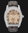 Aigner Modena A127102 Men Brown Dial Brown Leather Strap-0
