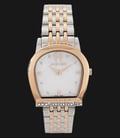 Aigner Alessandria A130206 Mother Of Pearl Dial Silver Rose Gold Stainless Steel Strap-0