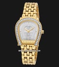 Aigner Latina A143202 Ladies Silver Dial Gold Stainless Steel Strap-0