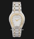 Aigner Catania A145203 Ladies SIlver Dial Dual Tone Stainless Steel Strap-0
