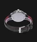 Aigner Belluno A17012A Men White Dial Stainless Steel Case Dark Brown Leather Strap-2