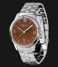 Aigner Monopoli A24049A Brown Dial Stainless Steel Bracelet-0