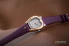 Aigner A24238B Ladies Silver Dial Purple Leather Strap-3
