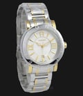 Aigner Cortina A26081 Men White Dial Dual Tone Stainless Steel Strap-0