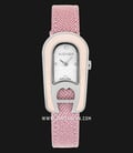 Aigner Aprillia A30213 Mother of Pearl Dial Pink Genuine Leather Strap-0