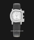 Aigner Genua Due A31229 Ladies Mother of Pearl Dial Black Leather Strap-0