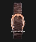 Aigner Asti Due A32205A Ladies Mother of Pearl Dial Brown Leather Strap + Extra Strap-2