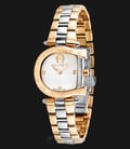 Aigner Arco A34211 Ladies White Pattern Dial Dual Tone Stainless Steel-0