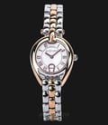Aigner Imperial A49211 Ladies White Dial Rose Gold Stainless Steel Dual Tone Stainless Steel Strap-0