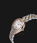 Aigner Imperial A49211 Ladies White Dial Rose Gold Stainless Steel Dual Tone Stainless Steel Strap-1