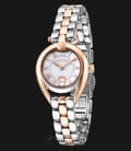 Aigner Imperia A49311 Ladies White Mother of Pearl Dial Dual Tone Stainless Steel Strap-0