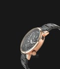 Alba A2A002X1 Men Black Dial Rose Gold Case Stainless Steel Strap-1