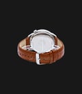Alba A2A009X1 Men Multifunction White Dial Brown Leather Strap-2