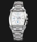 Alba AF8D67X1 Ladies Chronograph White Dial Stainless Steel Watch-0