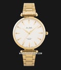 Alba Fashion AG2008X1 Ladies Gold Dial Gold Stainless Steel Strap-0