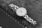 Alba AG8J51X1 Ladies White Mother of Pearl Dial Stainless Steel Strap-5
