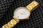 Alba Fashion AG8J60X1 Ladies Silver Dial Gold Stainless Steel Strap-6