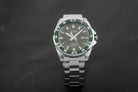 Alba Active AG8L87X1 Men Green Patterned Dial Stainless Steel Strap-5