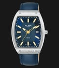 Alba Active AG8N21X1 Men Blue Patterned Dial Blue Leather Strap-0