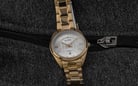 Alba AH7BL6X1 Ladies Silver Dial Gold Stainless Steel Strap-5
