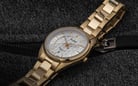 Alba AH7BL6X1 Ladies Silver Dial Gold Stainless Steel Strap-6