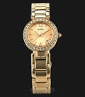 Alba AH7D60X1 Ladies Gold Dial Gold Stainless Steel Strap-0