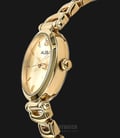 Alba AH7M64X1 Ladies Champagne Dial Gold Stainless Steel Strap-1