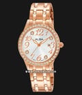 Alba AH7P24X1 White Dial Rose Gold Stainless Steel -0