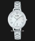Alba Fashion AH7Q41X1 Mother of Pearl Dial Stainless Steel Strap-0