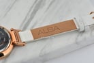 Alba Fashion AH7R84X1 Light Pink Dial White Leather Strap-18
