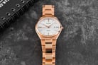 Alba AH7S36X1 Ladies Silver Dial Rose Gold Stainless Steel Strap-4