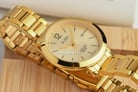 Alba Fashion AH7S92X1 Ladies Gold Dial Gold Stainless Steel Strap-6
