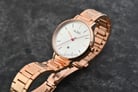 Alba Fashion AH7T22X1 Ladies Silver Dial Rose Gold Stainless Steel Strap-6
